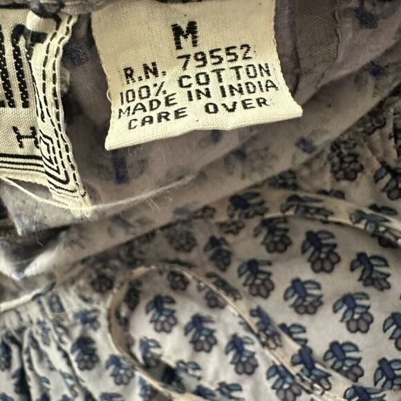 Vintage Speedlimit MPH Spaghetti Strap Dress Women's M Blue 90's Floral - Picture 4 of 9